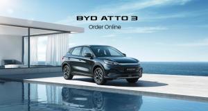 BYD Atto 3 electric vehicle towing camper guide