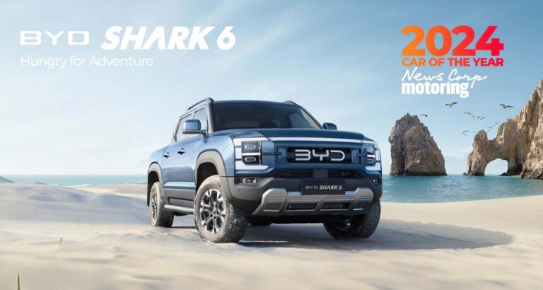 BYD Shark 6 plug-in hybrid ute towing JAG camper recommendation