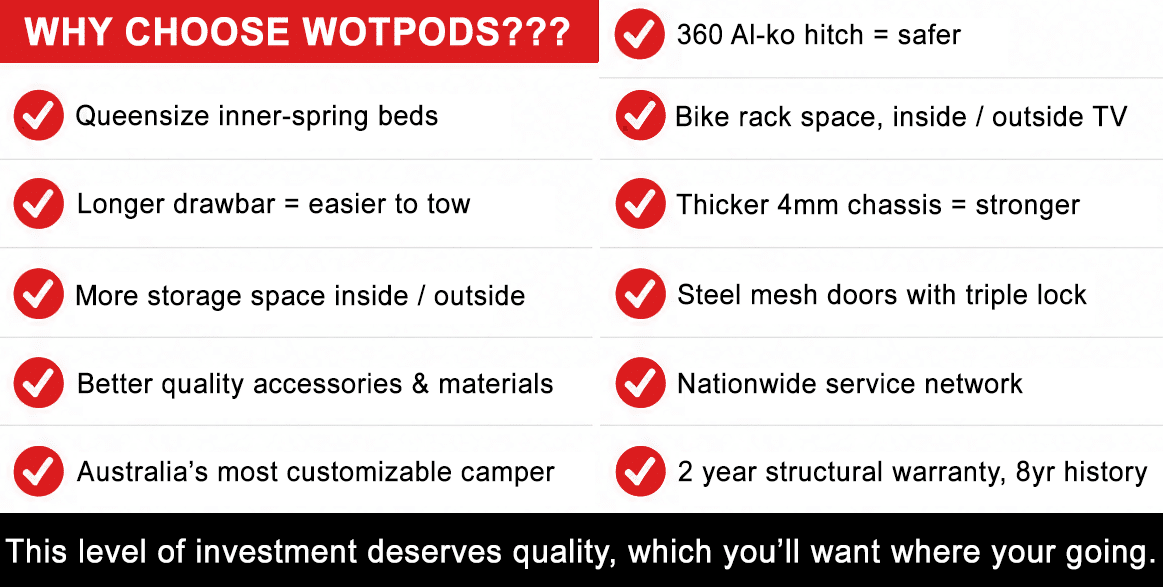 Wotpods teardrop camper product image