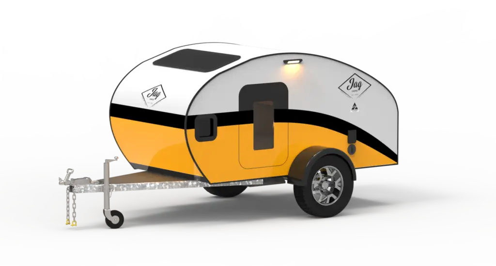 JAG Glider lightweight offroad Teardrop Camper